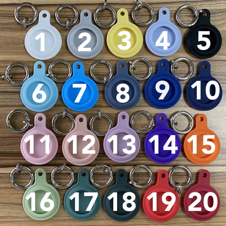 Apple AirTag Silicone Keyring Holder - Nerd Stop