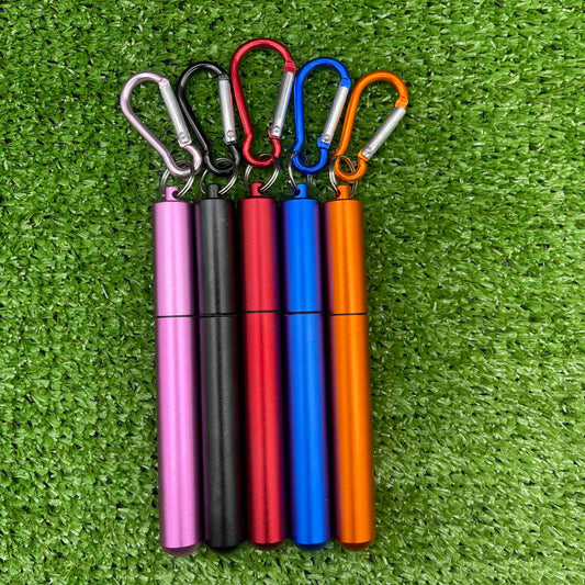 Collapsable Travel Straw - Multiple Colours