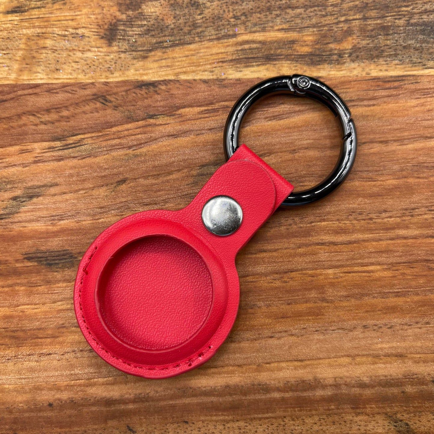 Apple AirTag Vegan Leather Keyring Holder - Version 2 - Nerd Stop