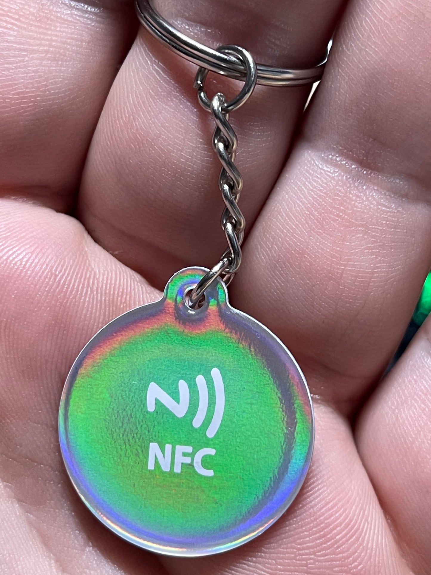 NFC Digital Business Card/ Influencer Keychain