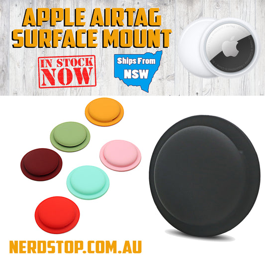 Apple AirTag Silicone Surface Mounts - Nerd Stop