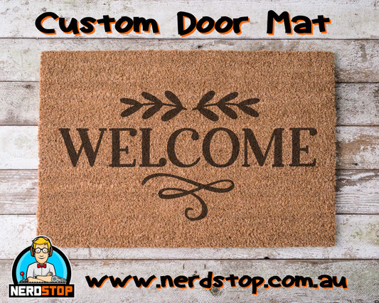 Coir Doormat - Welcome